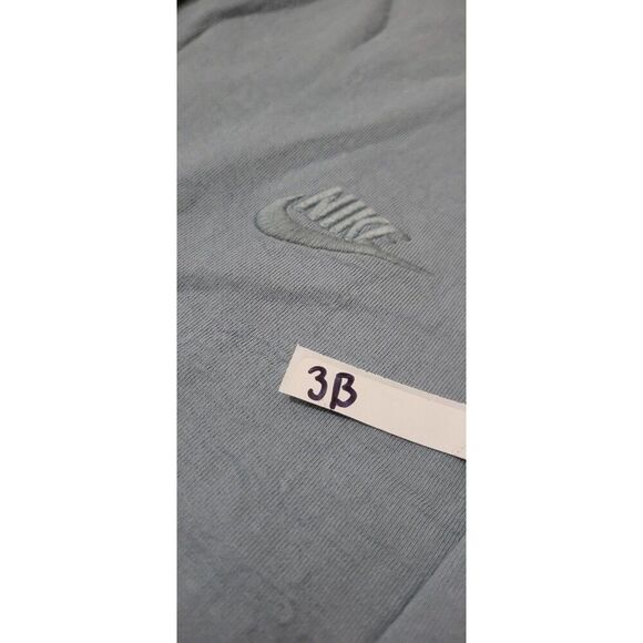 Nike Fleece Shorts Size Large Men's Blue Shorts 8' in Inseam Nike Swoosh Logo - Picture 8 of 12